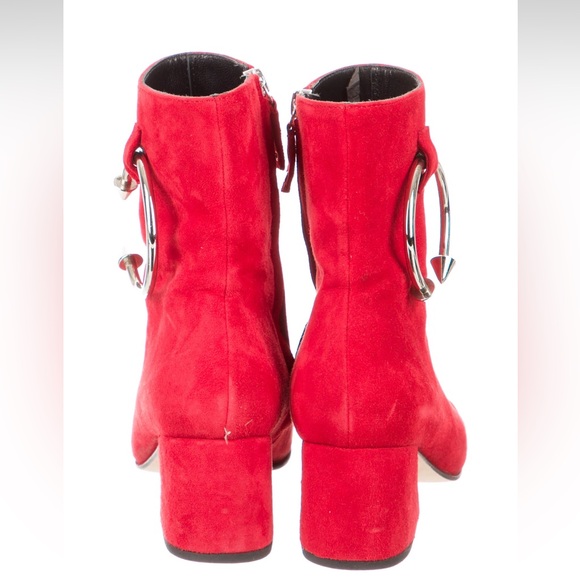 Dorateymur Red Boots - Picture 4 of 6